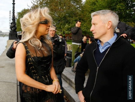 Lady Gaga на 60 Минутах интервью с Андерсоном Купером