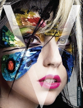 Фотосессия Lady Gaga для японского журнала "V"