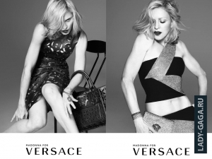 Мадонна вместо Леди Гаги станет лицом Versace